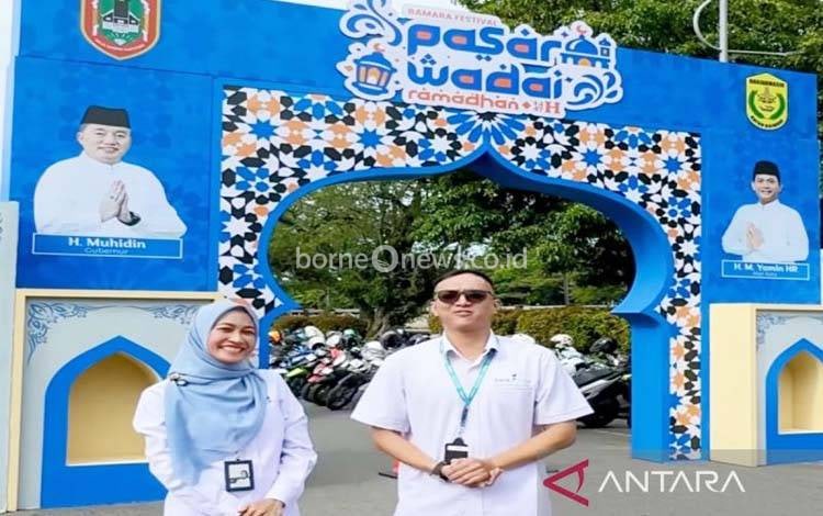 Bank Kalsel Hadirkan QRIS di Pasar Wadai Ramadan, Transaksi Lebih Praktis dan Cepat