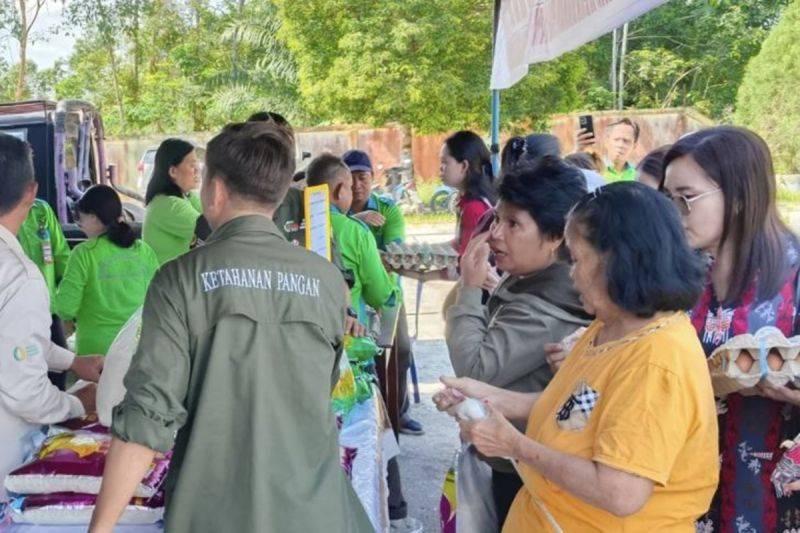 Gerakan Pangan Murah Gumas Diserbu Warga, 2 Ton Beras Ludes Jelang Ramadan