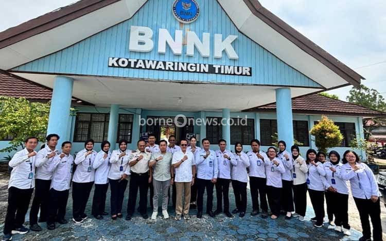 Anggota Dewan Perwakilan Daerah (DPD) Republik Indonesia (RI) daerah pemilihan Kalimantan Tengah Agustin Teras Narang saat kunjungan di BNNK Kotim, Jumat, 27 Februari 2026. (FOTO: IST)