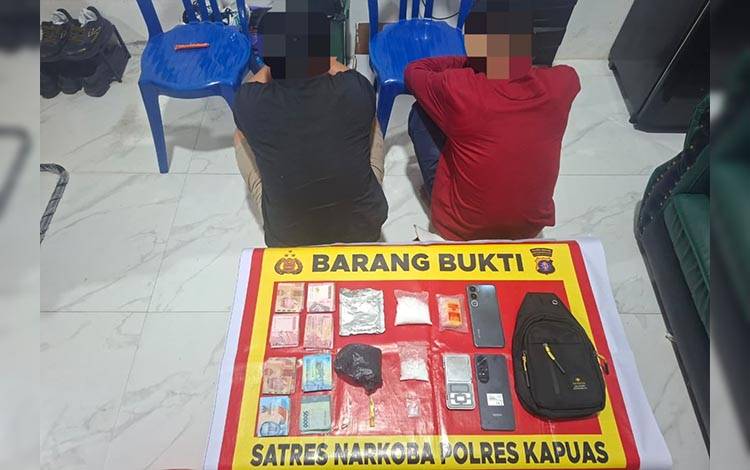 Pengungkapan Kasus Sabu di Kapuas Hulu, Polisi Sita Hampir 1 Ons Narkotika