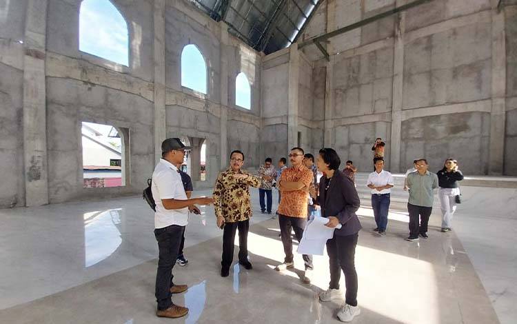 Teras Narang Apresiasi Progres Pembangunan Gereja Maranatha