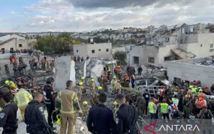 Iran Lancarkan Gelombang Serangan ke-9 ke Israel-AS di Timur Tengah