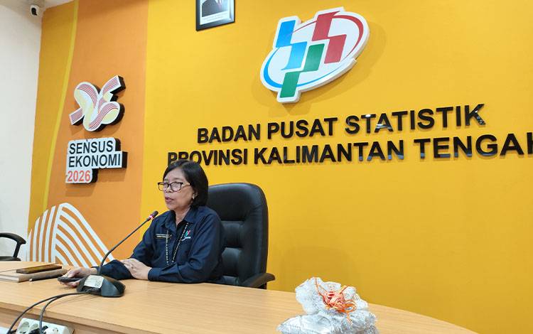 Inflasi Bulanan Kalteng Februari 2026 Capai 0,46 Persen