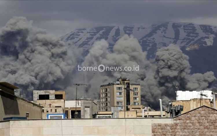 Lebih dari 2.000 Lokasi di Iran Dibombardir Amerika Serikat dan Israel