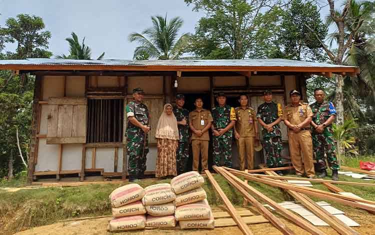 Tim Wasev Tinjau TMMD ke-127 Kodim 1015/Sampit di Telaga Antang