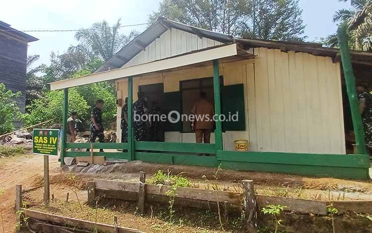 TMMD Reguler ke-127 Kodim 1015/Sampit Bantu Wujudkan Rumah Layak Huni untuk Warga Tidak Mampu