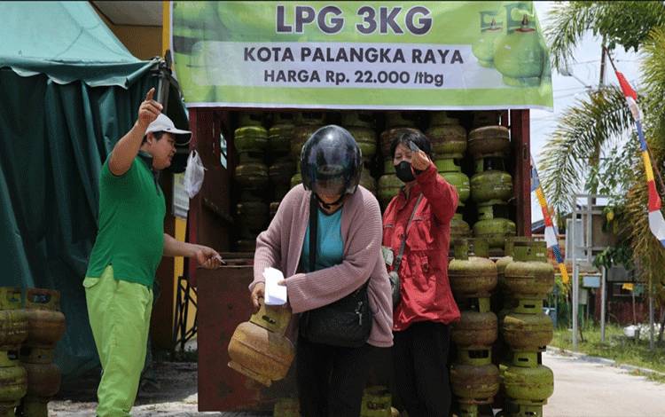 7 Kelurahan Jadi Sasaran Utama Operasi Pasar Gas Elpiji di Palangka Raya