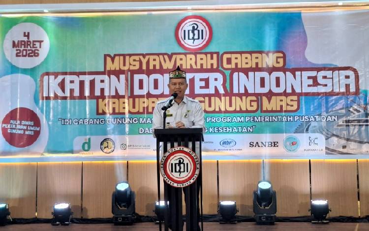 Bupati Gunung Mas Ajak Para Dokter Tingkatkan Pelayanan Kesehatan