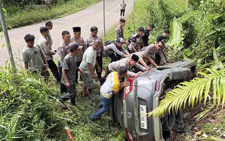 Waspada! Jalan Trans Kalimantan Nanga Bulik-Delang Rawan Kecelakaan