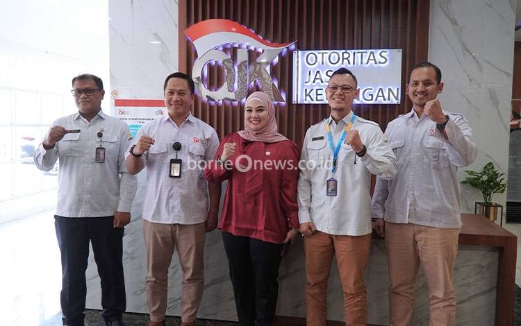 OJK Kalteng Terima Kunjungan Anggota DPD Siti Aseanti, Bahas Akses Pembiayaan UMKM