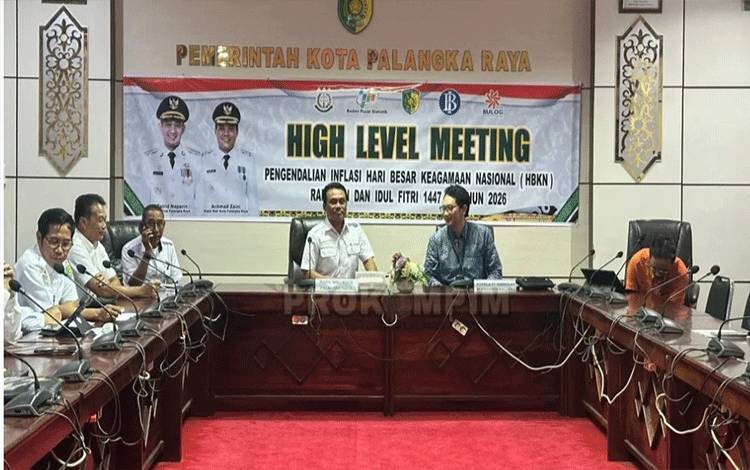 Wakil Wali Kota Palangka Raya Minta TPID Perketat Pengawasan Bahan Pokok