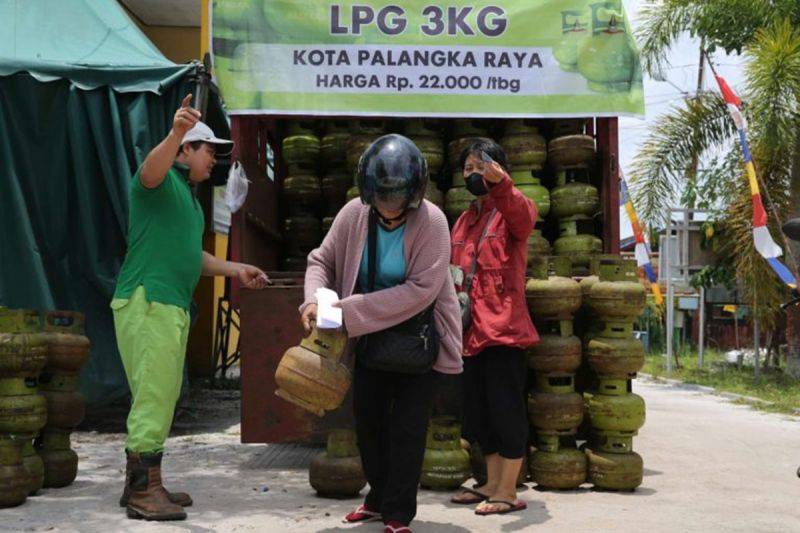 Palangka Raya Salurkan 1.050 Elpiji 3 Kg Bersubsidi Jaga Stabilitas Harga