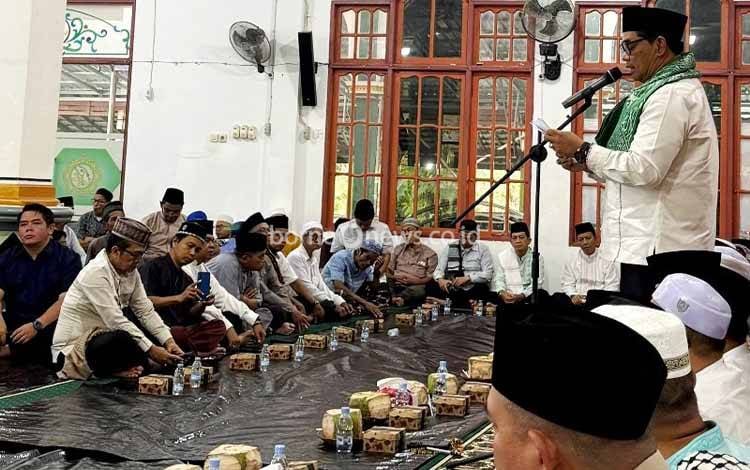Safari Ramadan di Bukit Sawit, Bupati Barito Utara Ajak Warga Perkuat Kebersamaan