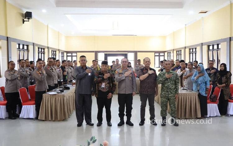 Polres Seruyan Gelar Rakor Lintas Sektoral Operasi Ketupat Telabang 2026