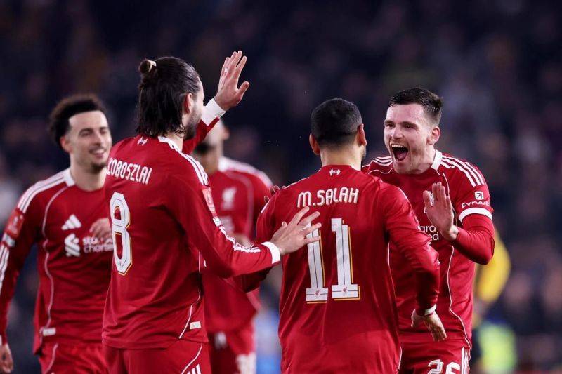 Liverpool Melaju ke Perempat Final Piala FA Usai Kalahkan Wolves 3-1