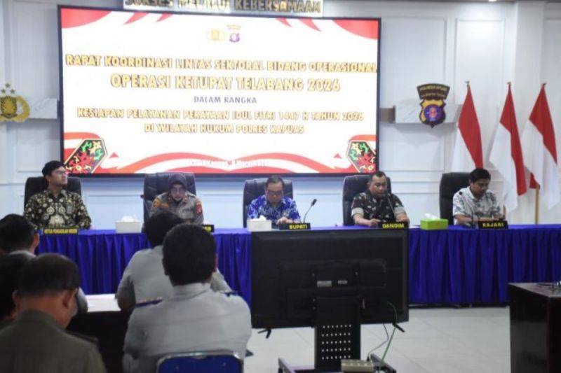 Polres Kapuas Siapkan Tiga Pos Terpadu untuk Pengamanan Lebaran 2026