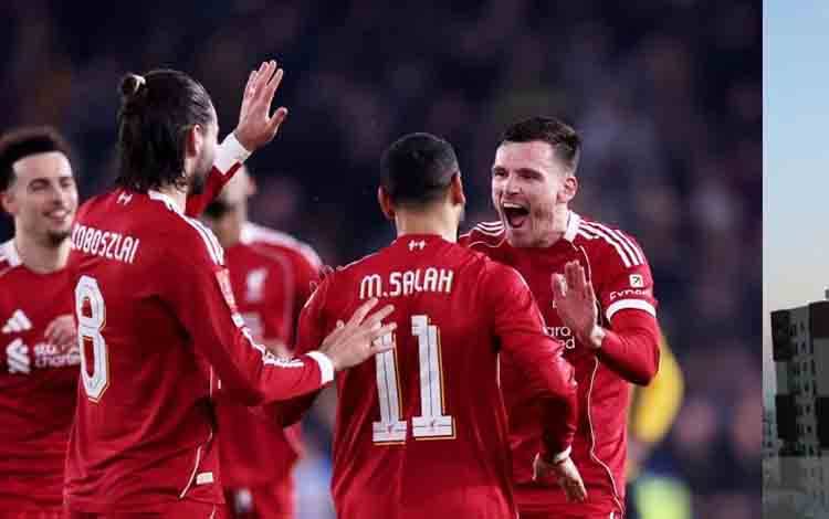Liverpool ke Perempat Final Piala FA setelah Taklukkan Wolves 3-1