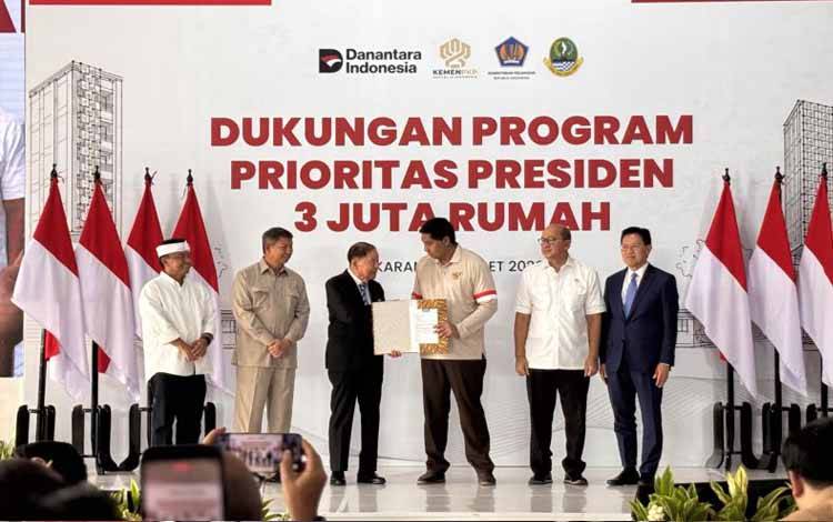 Pemerintah Bangun 140 Ribu Hunian dari Hasil Hibah Lippo Group