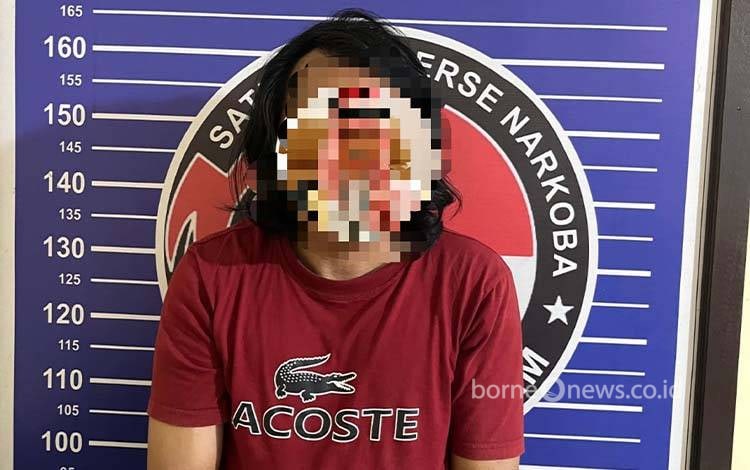 Polres Barito Timur Tangkap Residivis Narkoba Beserta Sejumlah Barang Bukti di Desa Bagok