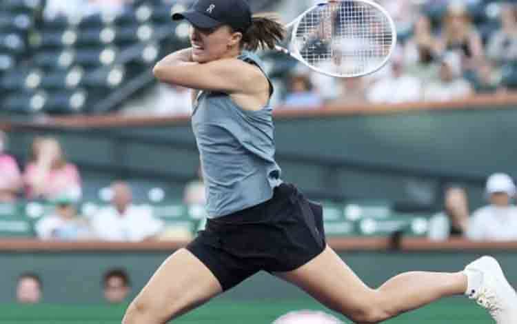 Swiatek Hentikan Momentum Sakkari untuk Maju ke 16 Besar Indian Wells