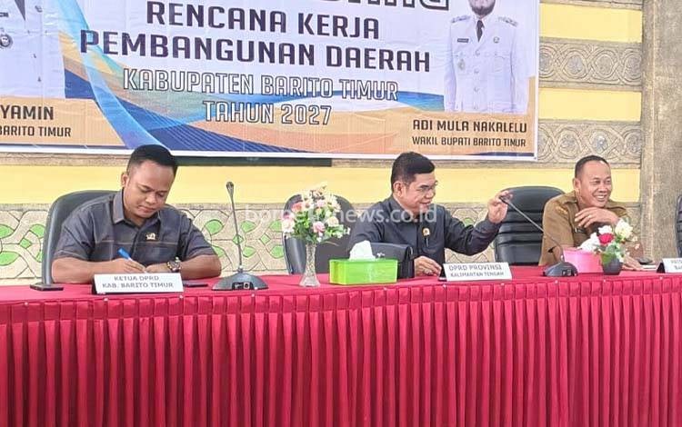 Ampera AY Mebas Ingatkan Sinkronisasi Program Pembangunan Daerah dengan Renja