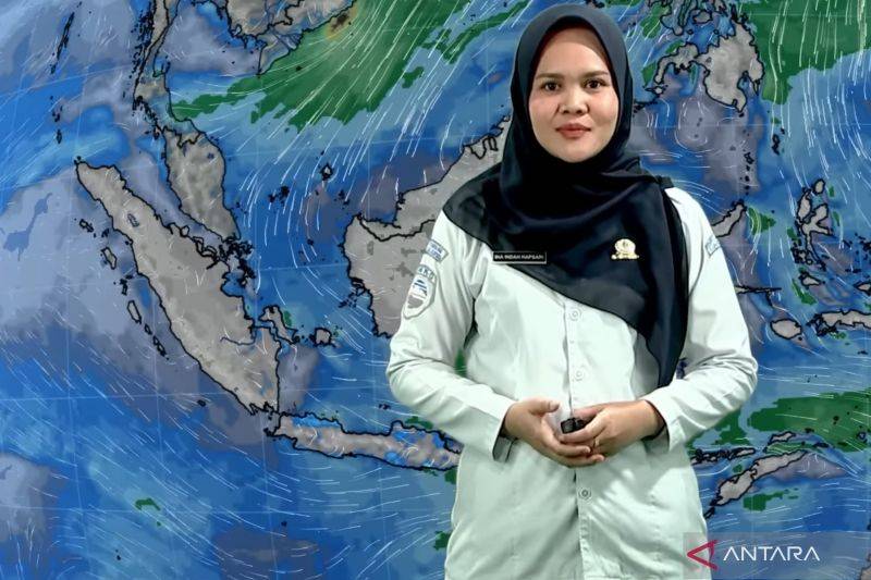 BMKG Prakirakan Hujan Ringan hingga Petir di Palangka Raya dan Sejumlah Daerah Lain di Indonesia Rabu Ini