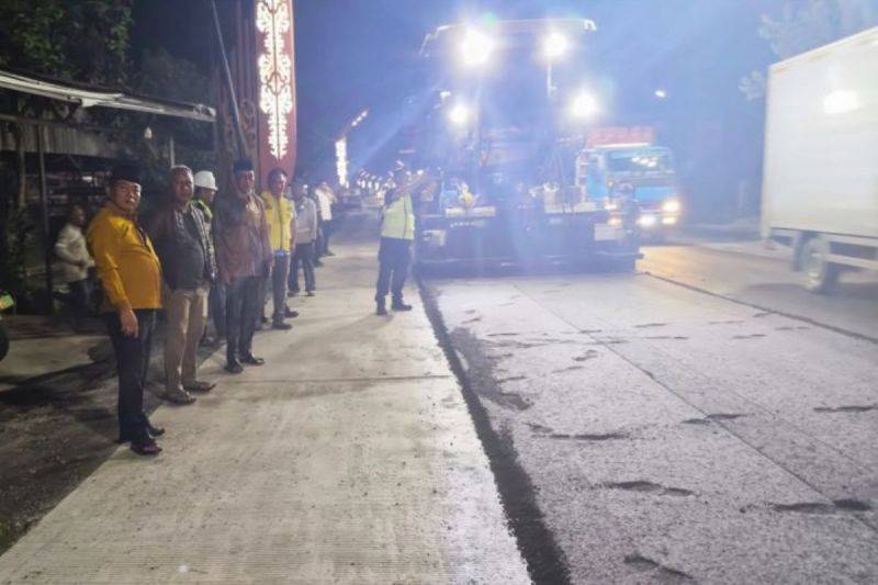 Pemkab Kapuas Bersama Balai Jalan Nasional Percepat Peningkatan Infrastruktur Jalan