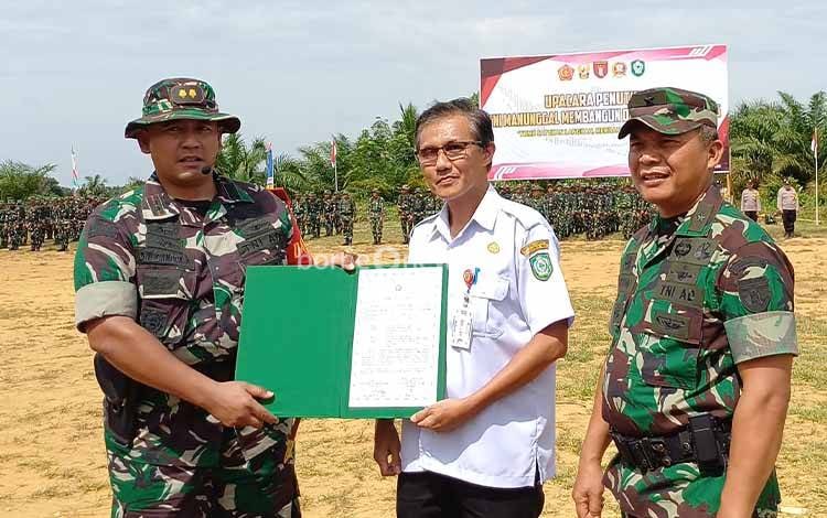 Pemkab Kotim: TMMD ke-127 Kodim 1015/Sampit Buka Akses Infrastruktur di Desa Tertinggal