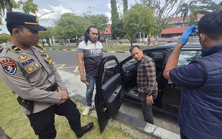 Lagi, Aksi Pencurian Pecah Kaca Mobil Terjadi di Belakang Rujab Gubernur Kalteng