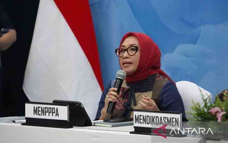 Menteri Pemberdayaan Perempuan dan Perlindungan Anak (PPPA) Arifah Fauzi. ANTARA/HO-KemenPPPA
