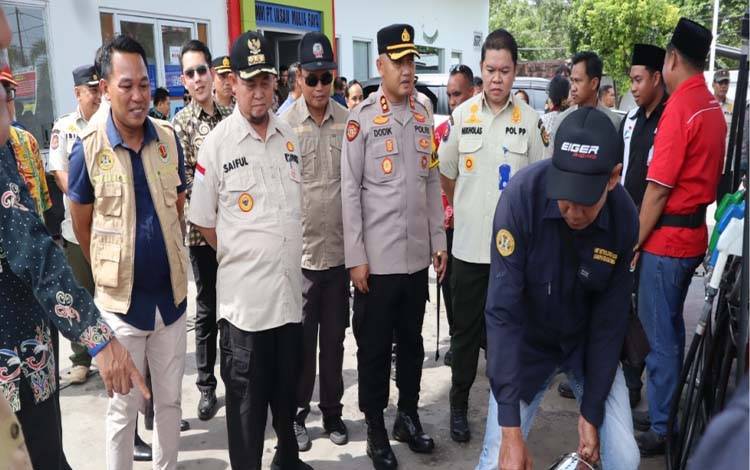 Bupati Katingan Sidak SPBU Pastikan Stok BBM Aman