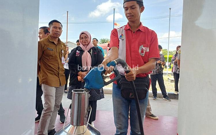 DKUPP Kotim Cek 8 SPBU Pastikan Takaran BBM Sesuai