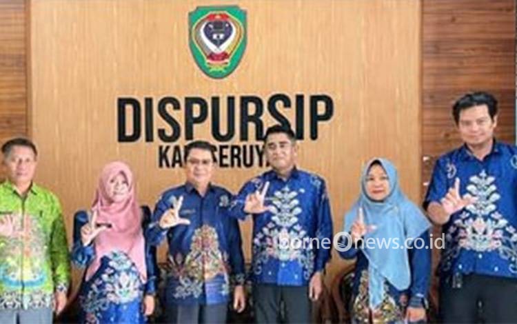 Dispursip Kotawaringin Timur Kunjungi Dispursip Seruyan