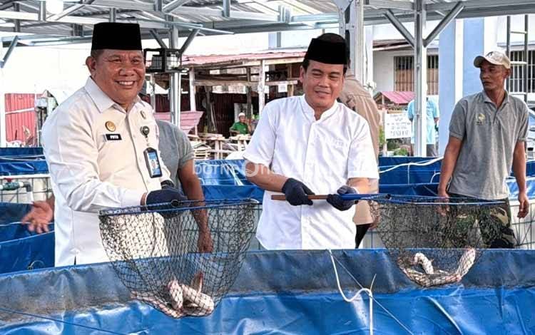 Inovasi Lapas Palangka Raya, Budidaya Lele Bioflok Berhasil Panen Perdana 1,5 Ton