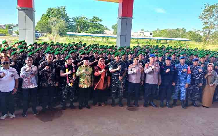 538 Personel Yon TP/923 Mentaya Sudah Masuk Kotim, Dukung Pembangunan dan Ketahanan Pangan