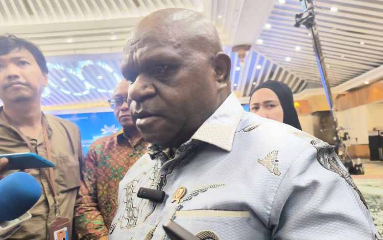 Menteri HAM Natalius Pigai. ANTARA/Devi Nindy