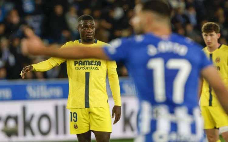 Nicolas Pepe Selamatkan Villarreal dari Kekalahan Kontra Alaves