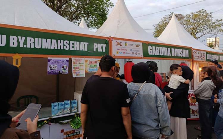 DPRD Palangka Raya Apresiasi Transaksi Pasar Ramadan Datah Manuah Tembus Rp2,18 Miliar