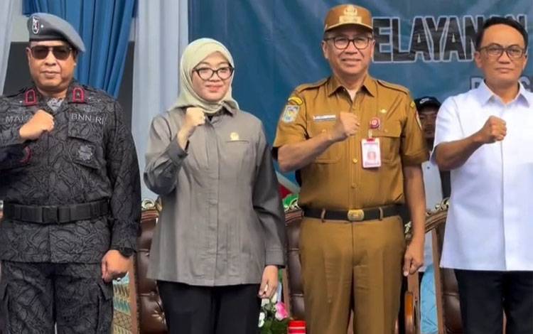 Wakil Ketua I DPRD Kalteng Riska Agustin Minta Masyarakat Manfaatkan Posko Operasi Ketupat Telabang 2026