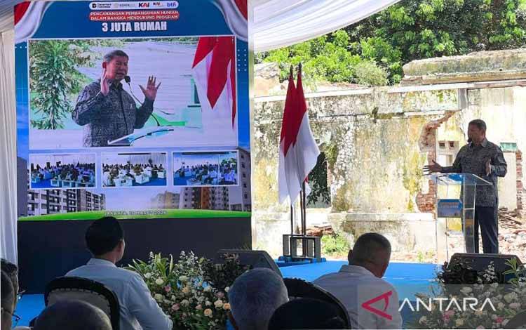 Hashim: Pembangunan 3 Juta Rumah untuk Tekan Stunting dan TBC