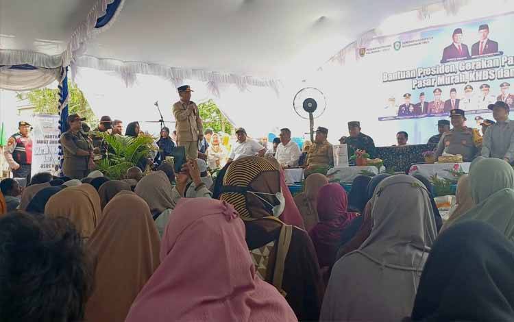 28.492 KPM di Kotim Terima Bantuan Kartu Huma Betang Sejahtera dari Gubernur Kalteng