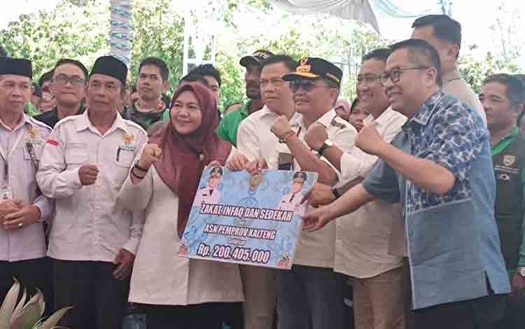 2.052 Paket Sembako Disalurkan untuk Ringankan Beban Masyarakat Kalteng