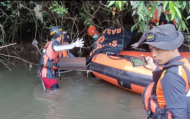 Pencarian Berujung Duka, Remaja 14 Tahun Ditemukan Tewas di Sungai Desa Sungkup Lamandau