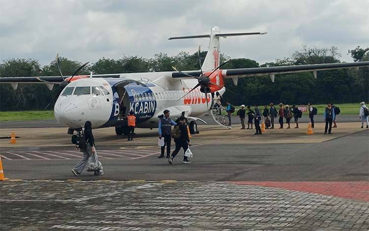 Arus Mudik di Bandara H Asan Sampit Meningkat, Penumpang Tembus 3.369 Orang