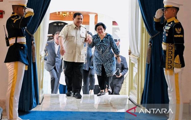 Pertemuan Prabowo-Megawati Bahas Isu Strategis dan Geopolitik Global
