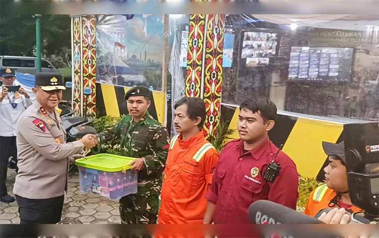 350 Personel Gabungan Dikerahkan Amankan Malam Takbiran di Kalteng