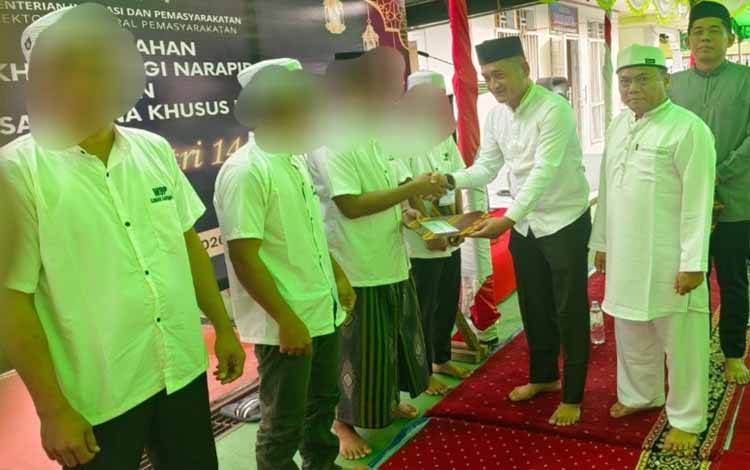 530 Narapidana Lapas Sampit Terima Remisi Idulfitri dan Nyepi 2026