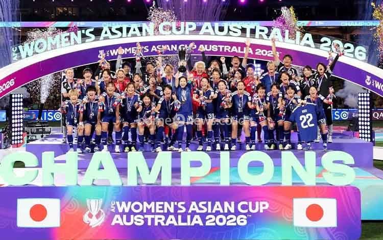 Jepang Juara Piala Asia Putri 2026 Setelah Kalahkan Australia 1-0