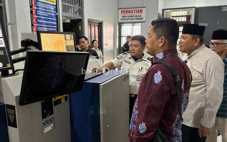 Kakanwil Ditjenpas Kalteng Tinjau Kesiapan Layanan Kunjungan Hari Raya di Lapas Narkotika Kasongan