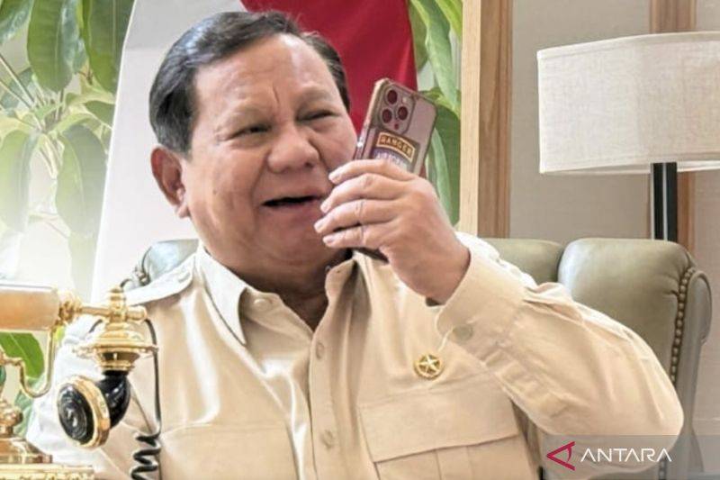 Prabowo Telepon Presiden Palestina, Tegaskan Solidaritas di Momentum Idulfitri